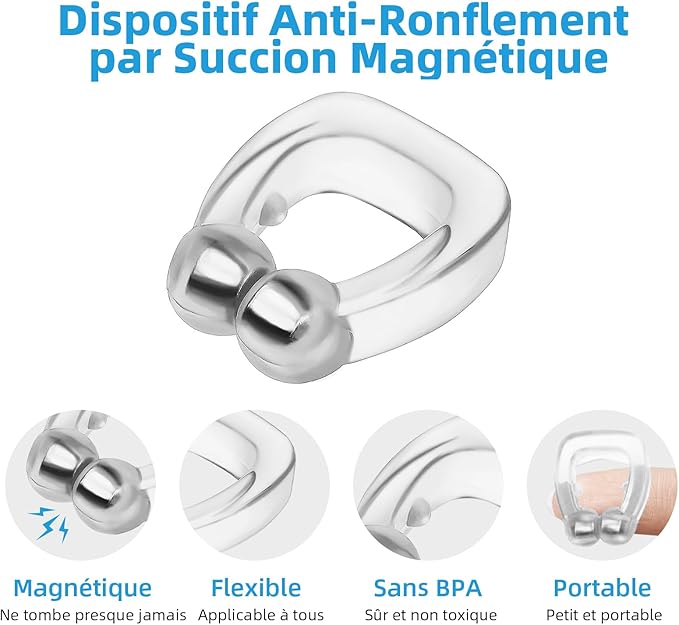 Dispositif anti ronflement pour hommes et femmes