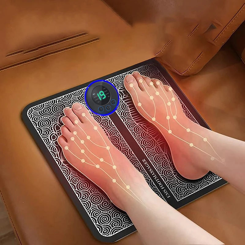 Coussin de massage des pieds avec chargeur USB