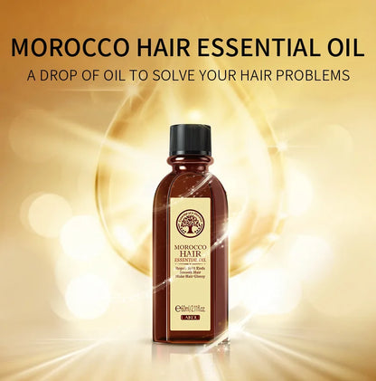 Huile essentielle d'argan marocaine pour cheveux secs et abîmés             2 + 1 offert